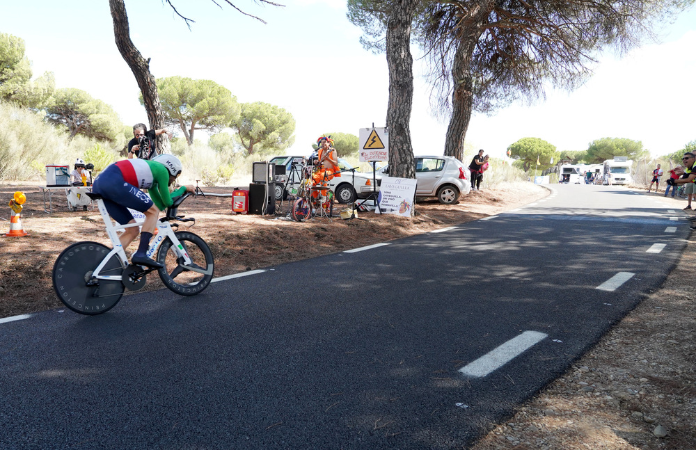 X etapa de la Vuelta Ciclista a España, con una contrarreloj por las calles de Valladolid  / LETICIA PÉREZ / ICAL