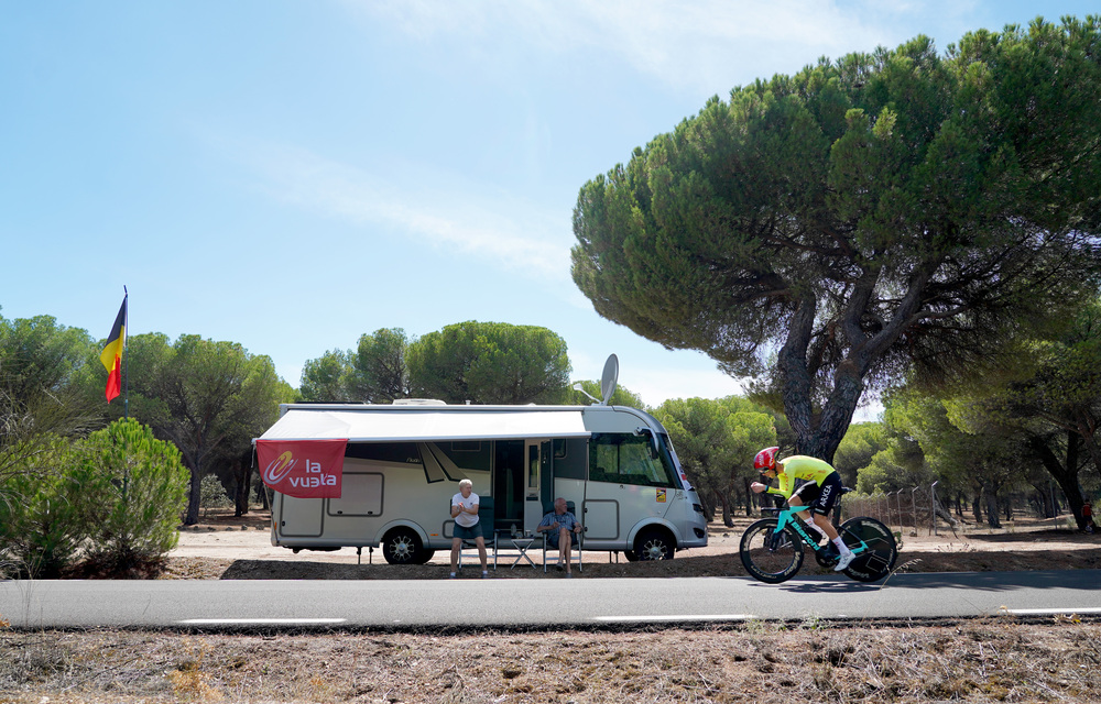 X etapa de la Vuelta Ciclista a España, con una contrarreloj por las calles de Valladolid  / LETICIA PÉREZ / ICAL