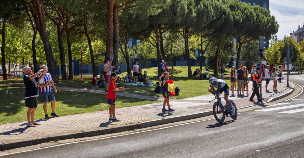 X etapa de la Vuelta Ciclista a España, con una contrarreloj por las calles de Valladolid.  / EDUARDO MARGARETO / ICAL