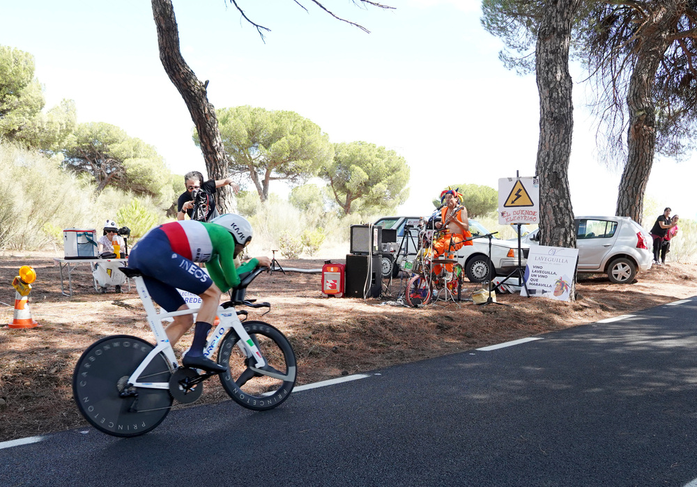 X etapa de la Vuelta Ciclista a España, con una contrarreloj por las calles de Valladolid.  / LETICIA PÉREZ / ICAL