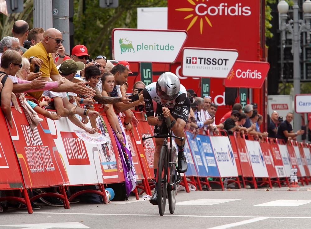 X etapa de la Vuelta Ciclista a España, con una contrarreloj por las calles de Valladolid.  / MIRIAM CHACÓN / ICAL