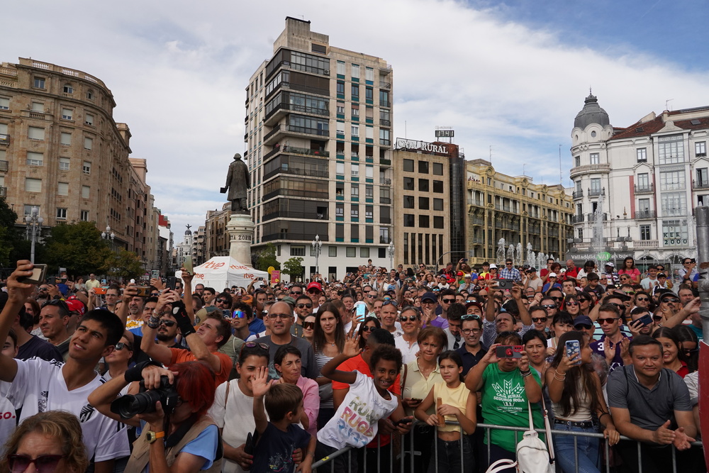 X etapa de la Vuelta Ciclista a España, con una contrarreloj por las calles de Valladolid.  / MIRIAM CHACÓN / ICAL