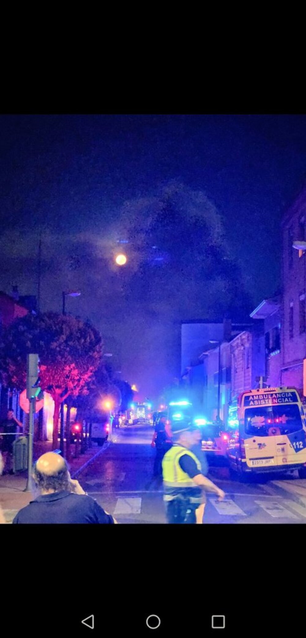 Explosión en un edificio de la calle Goya  / ICAL