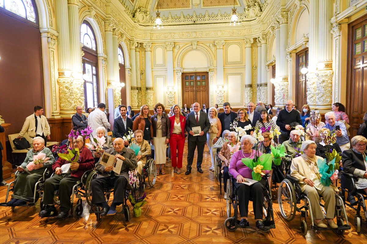 Acto del Ayuntamiento de Valladolid por el Día Internacional de las Personas de Edad