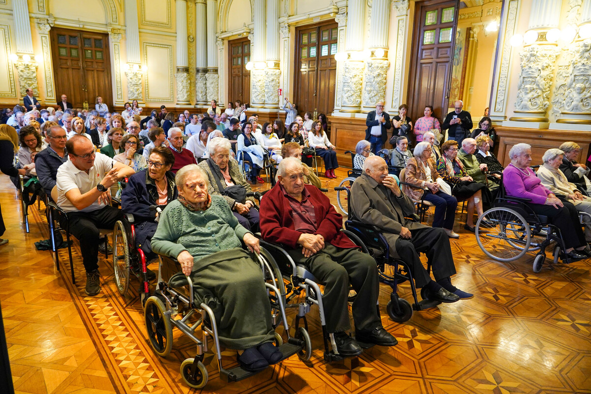 Acto del Ayuntamiento de Valladolid por el Día Internacional de las Personas de Edad  / MIRIAM CHACÓN / ICAL