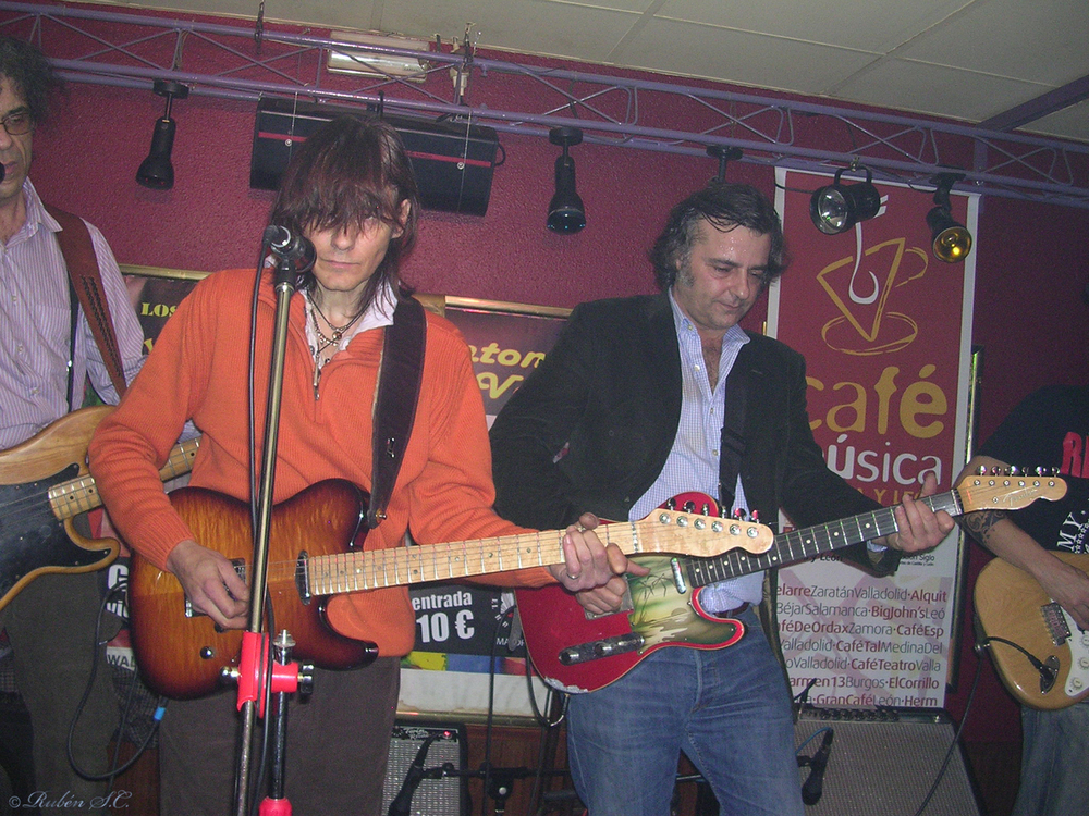 Antonio Vega, en la Sala Secretos de Mayorga.