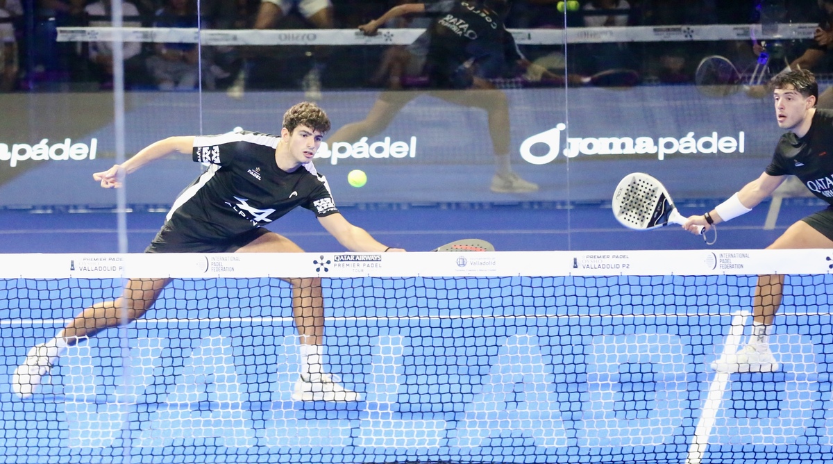 Final del Oysho Valladolid Padel Premier en Pisuerga.  / MONTSE.ALVAREZ