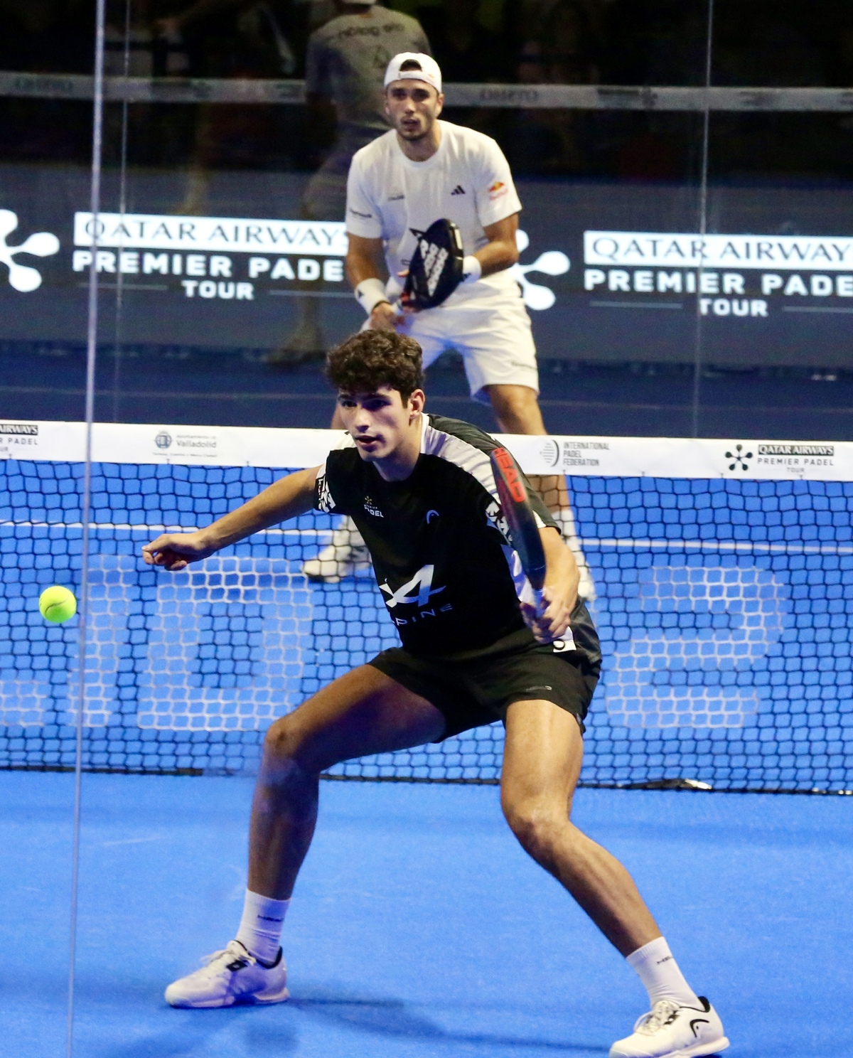 Final del Oysho Valladolid Padel Premier en Pisuerga.  / MONTSE.ALVAREZ