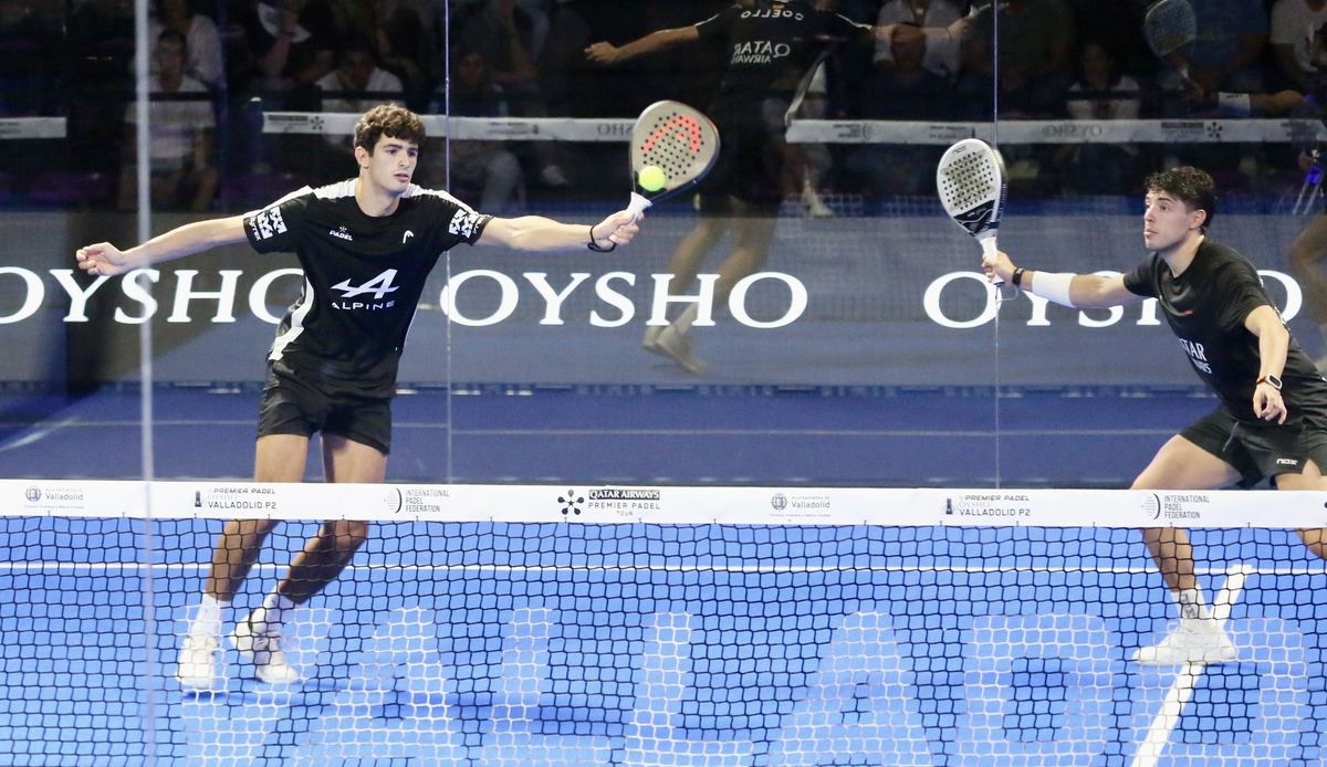 Final del Oysho Valladolid Padel Premier en Pisuerga.  / MONTSE.ALVAREZ