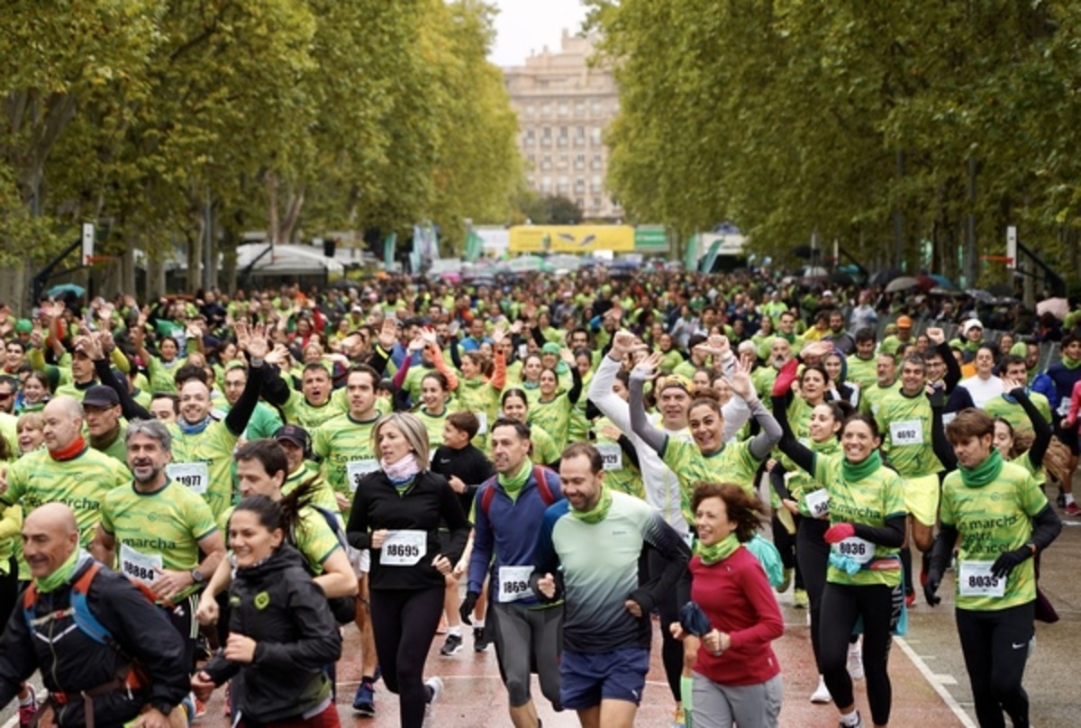 XIII Valladolid en Marcha contra el Cáncer.  / ICAL