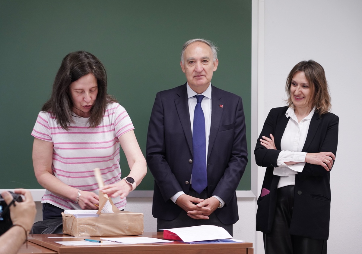 Pruebas de la EBAU en el distrito de la Universidad de Valladolid.  / RUBÉN CACHO / ICAL