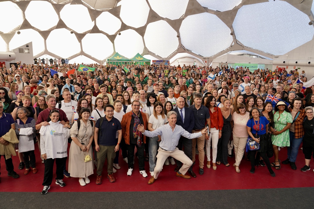 Inauguración del Campeonato Mundial de Puzzles