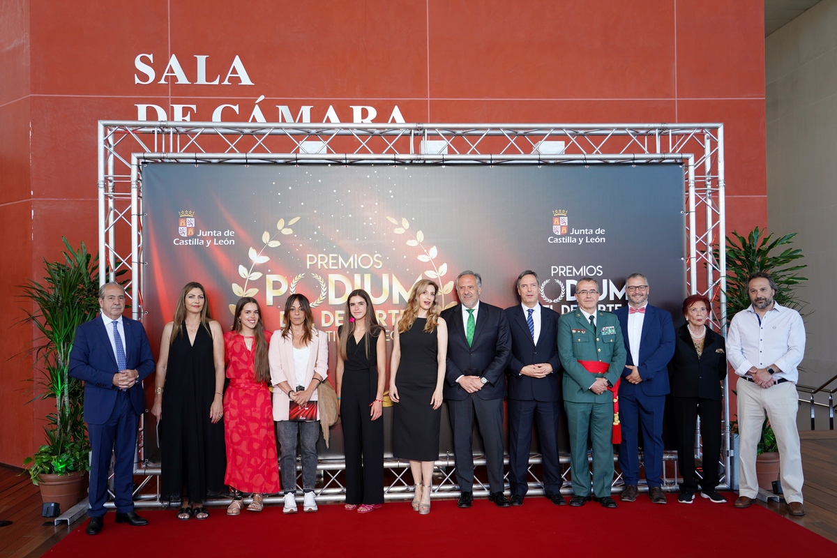 Gala de entrega de los XII Premios Pódium del Deporte de Castilla y León.  / MIRIAM CHACÓN ICAL