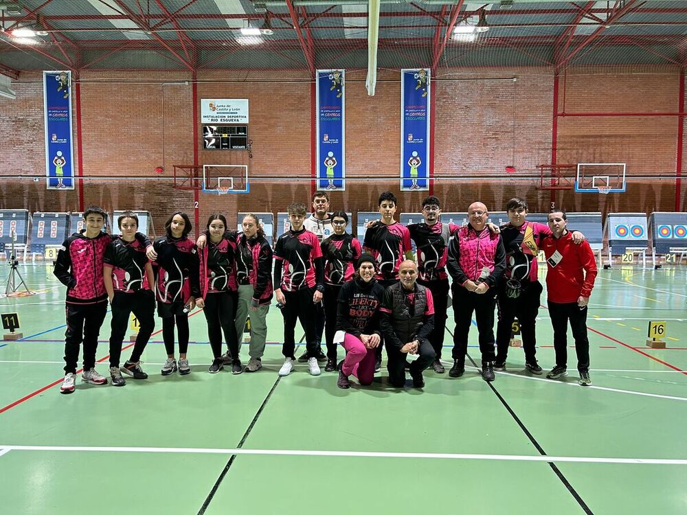 El Arco Club Valladolid cosecha 18 medallas en el Autonómico