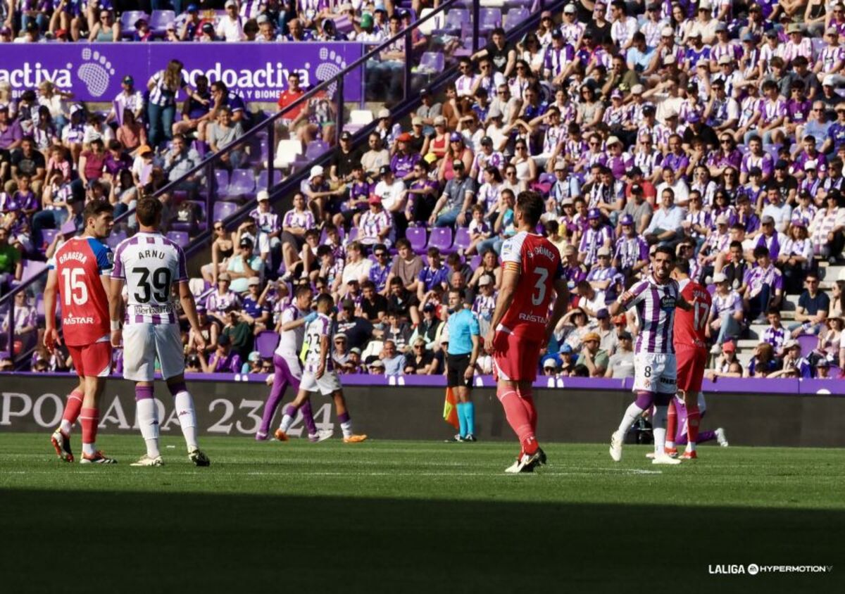 Partido entre el Real Valladolid y Espanyol  / LALIGA