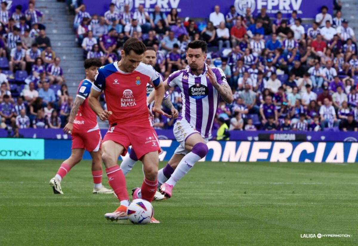 Partido entre el Real Valladolid y Espanyol  / LALIGA