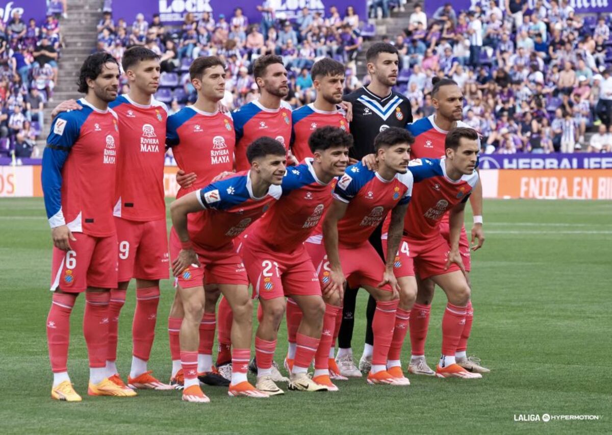 Partido entre el Real Valladolid y Espanyol  / LALIGA