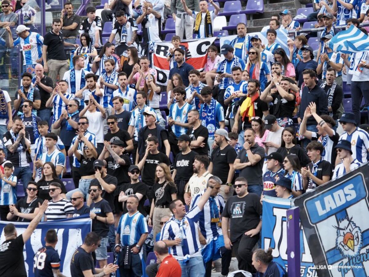 Partido entre el Real Valladolid y Espanyol  / LALIGA