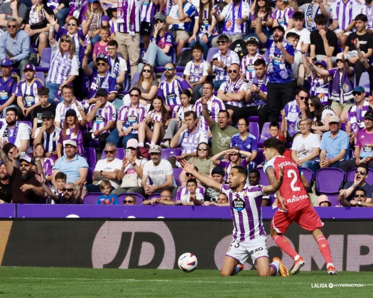 Partido entre el Real Valladolid y Espanyol  / LALIGA