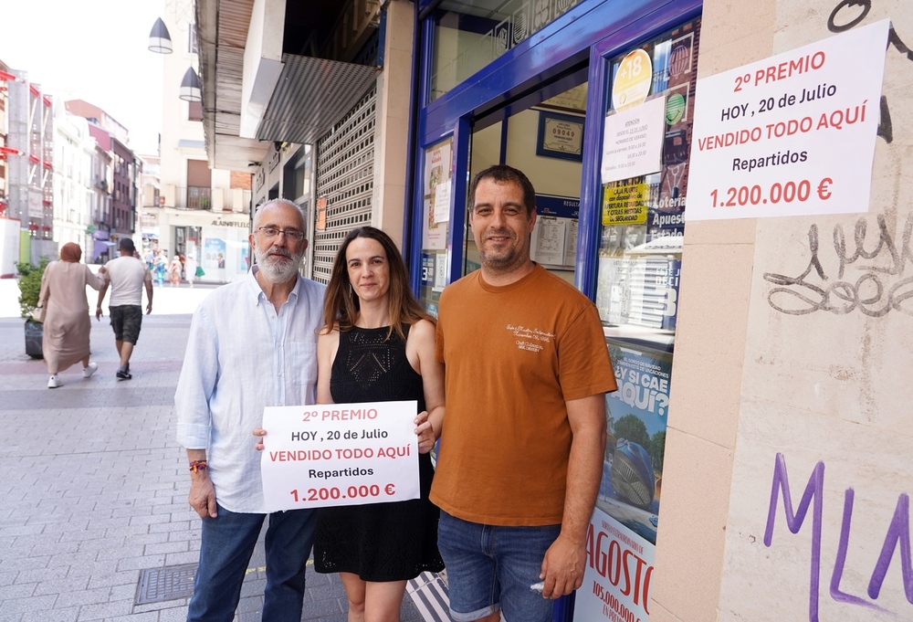 El segundo premio de la Lotería Nacional cae en Valladolid