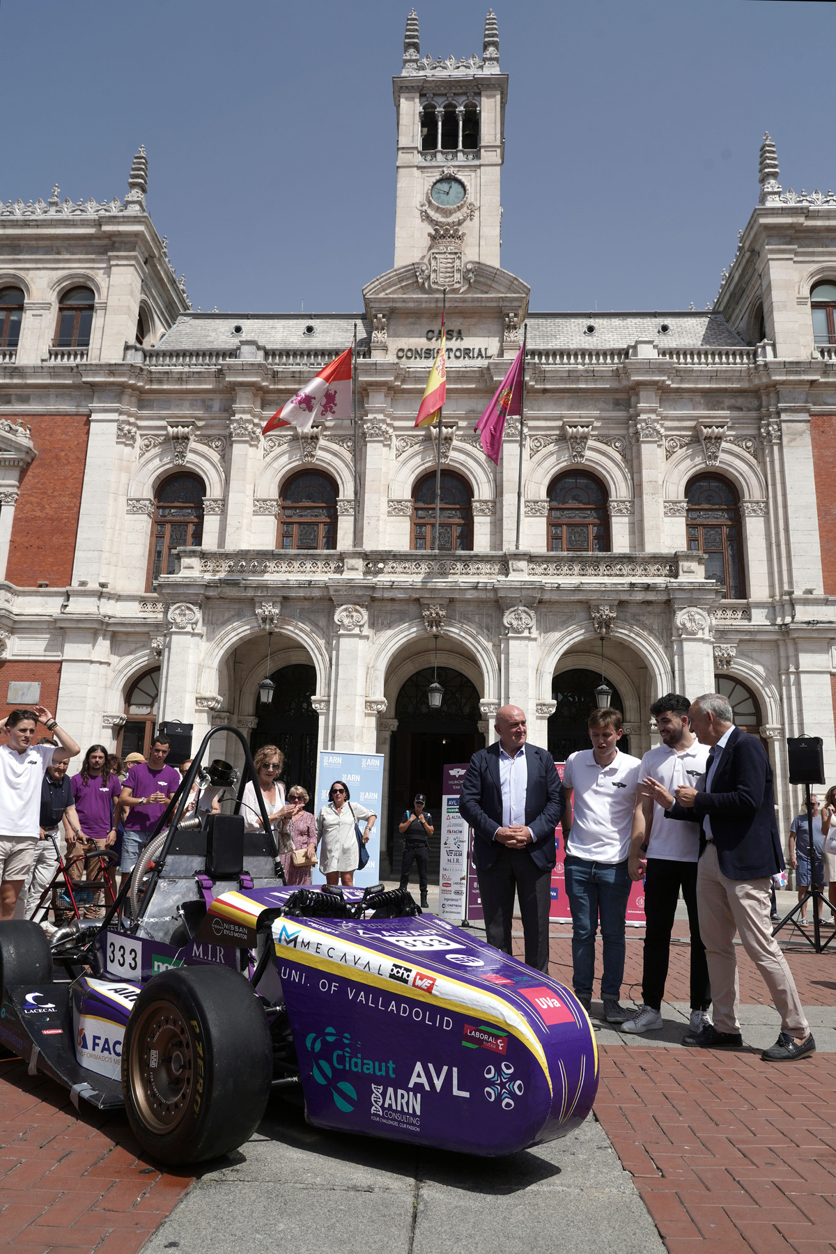 Presentación del monoplaza que competirá en la prueba de Formula Student  / RUBÉN CACHO / ICAL