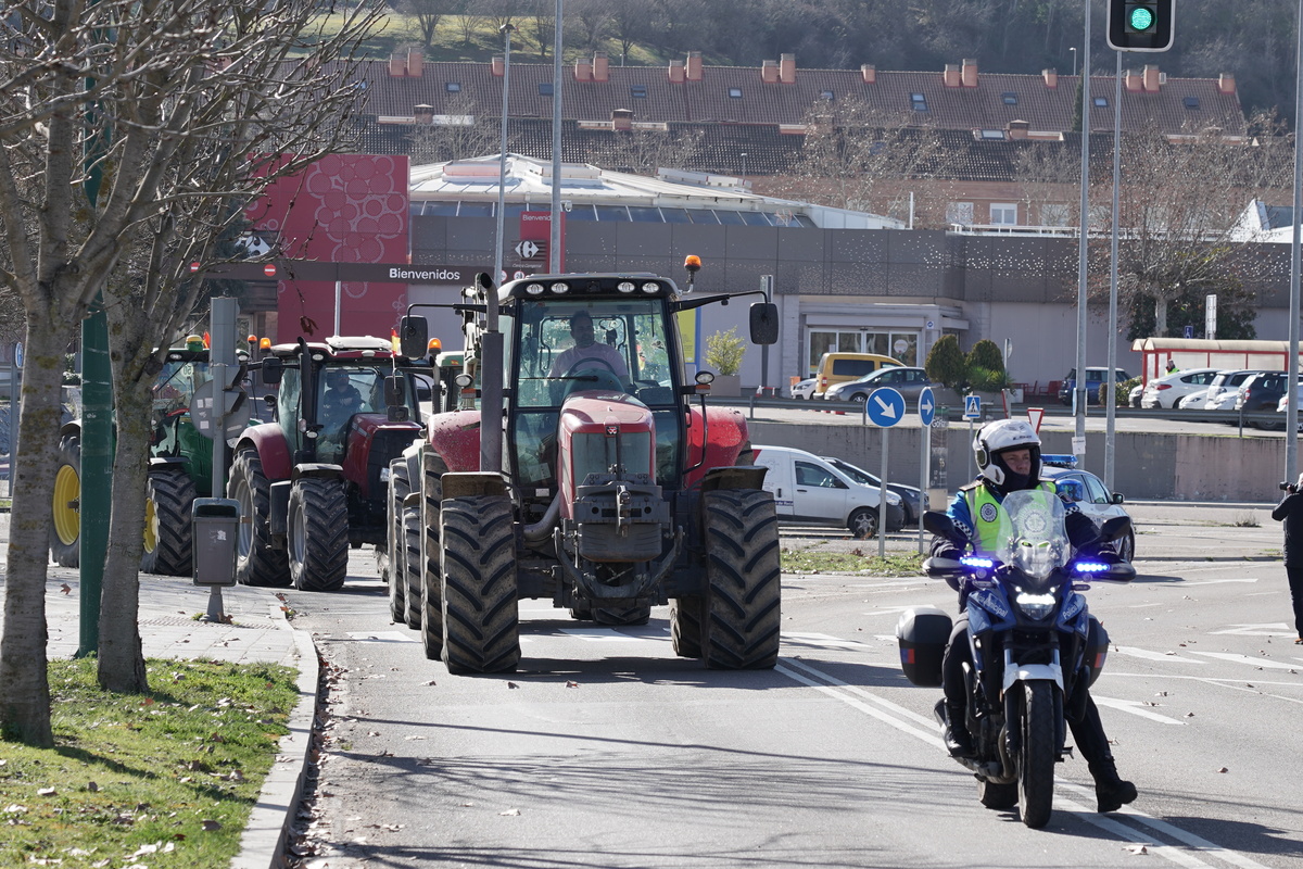 Tractorada en Valladolid.  / ICAL