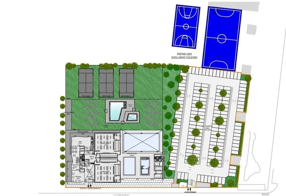 Anteproyecto del nuevo centro de La Rondilla presentado hace casi dos años en el Ayuntamiento.