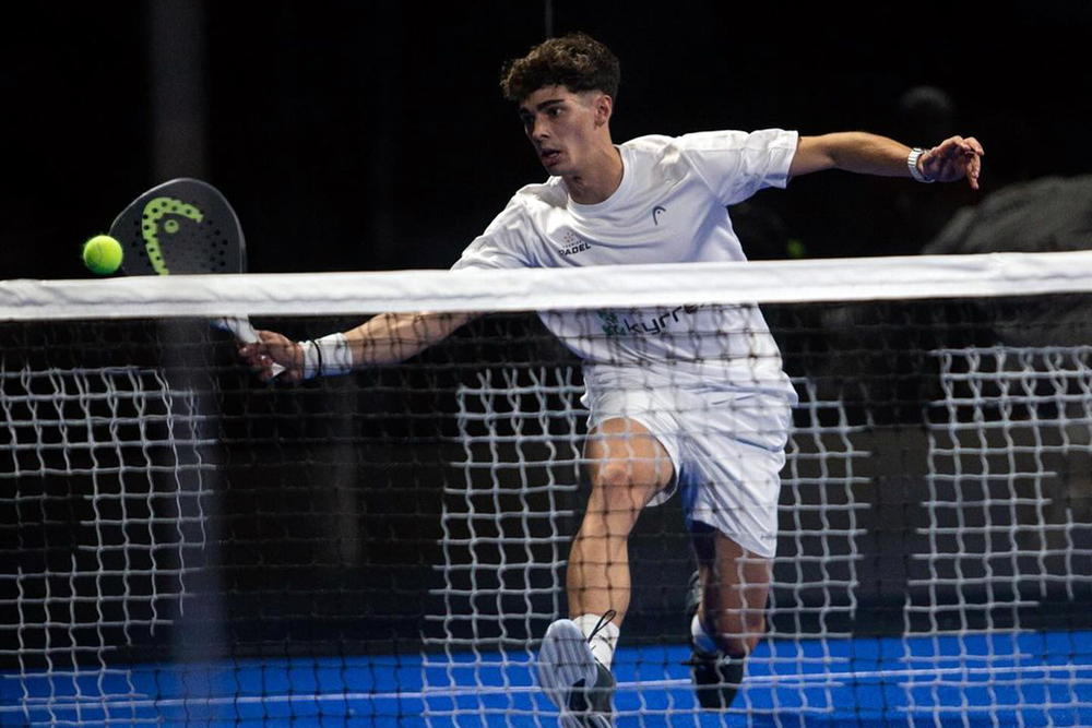 Rodrigo Coello, en el Oysho Valladolid Premier Padel P2.