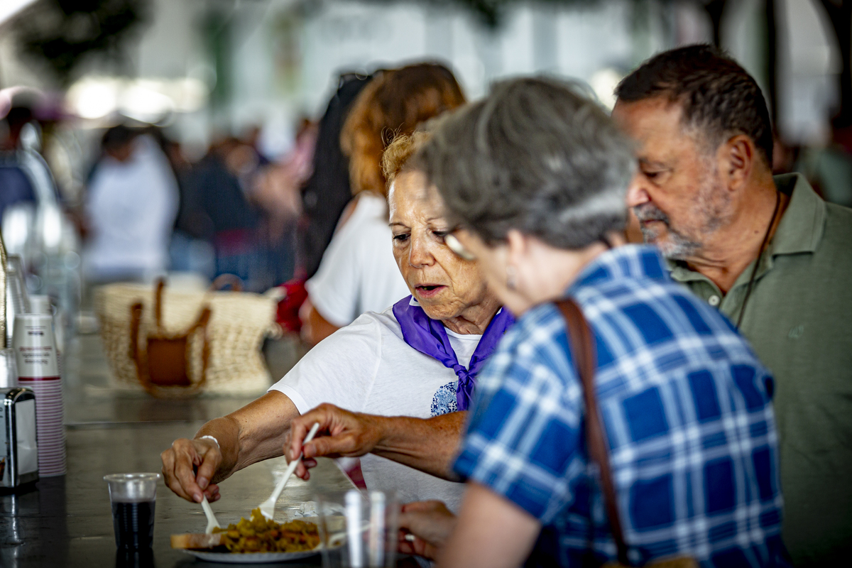 Las cocinas de la Feria de Gastronomía y Folklore  / JONATHAN TAJES