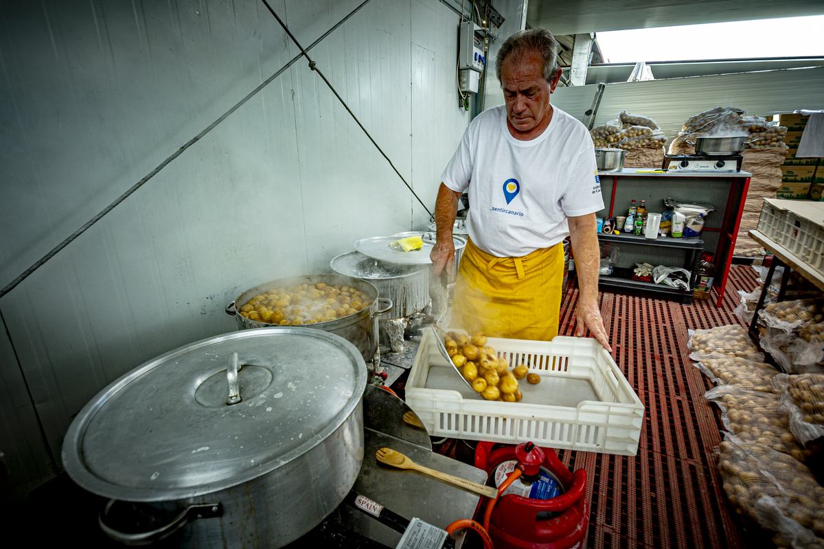 Las cocinas de la Feria de Gastronomía y Folklore  / JONATHAN TAJES