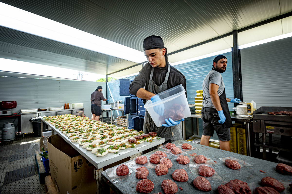 Las cocinas de la Feria de Gastronomía y Folklore  / JONATHAN TAJES