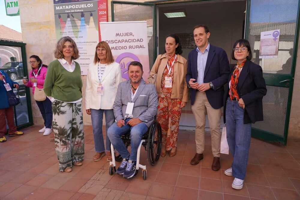 Encuentro ‘Mujer, Discapacidad y Medio Rural' celebrado en Matapozuelos.