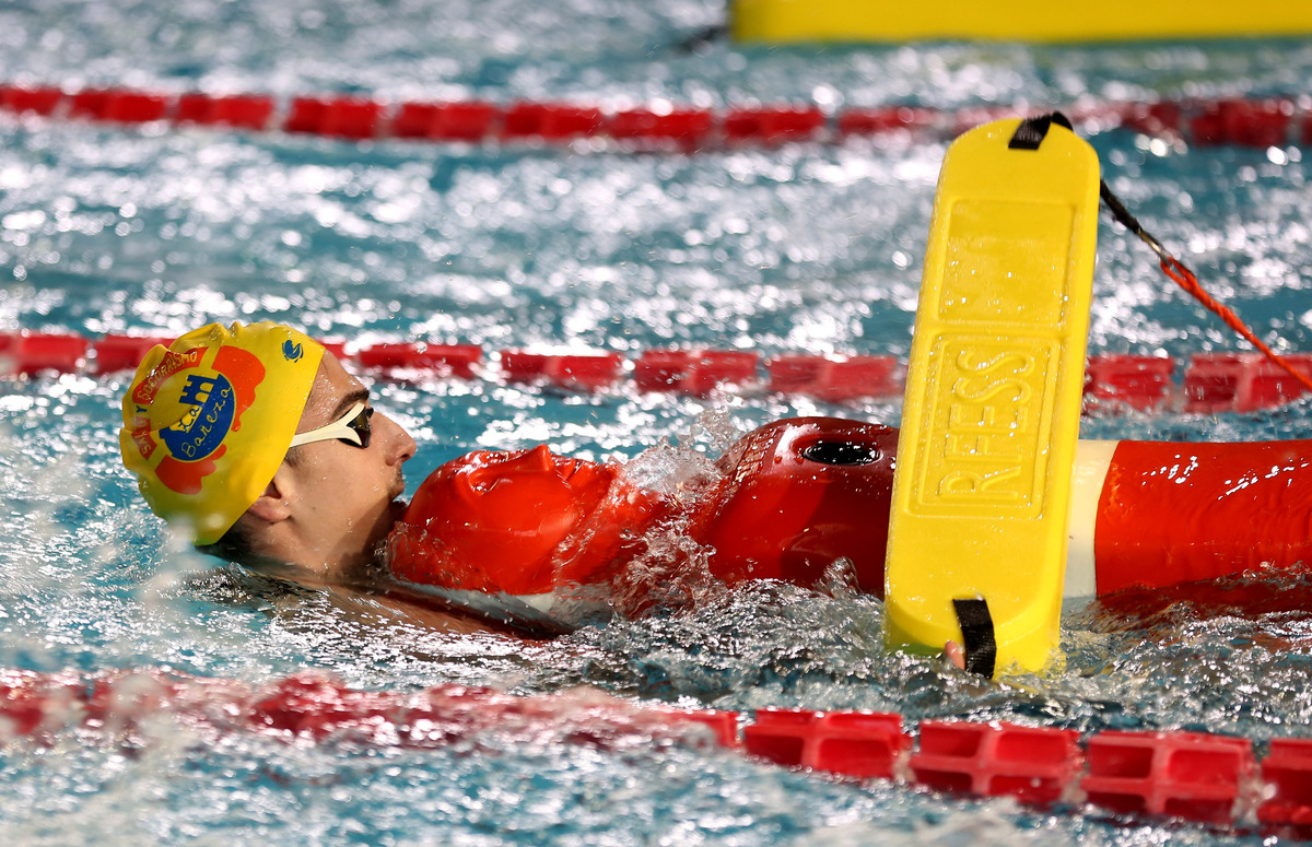 Imagen del Campeonato de España de Distancias Cortas de salvamento y socorrismo.  / MONTSE.ALVAREZ