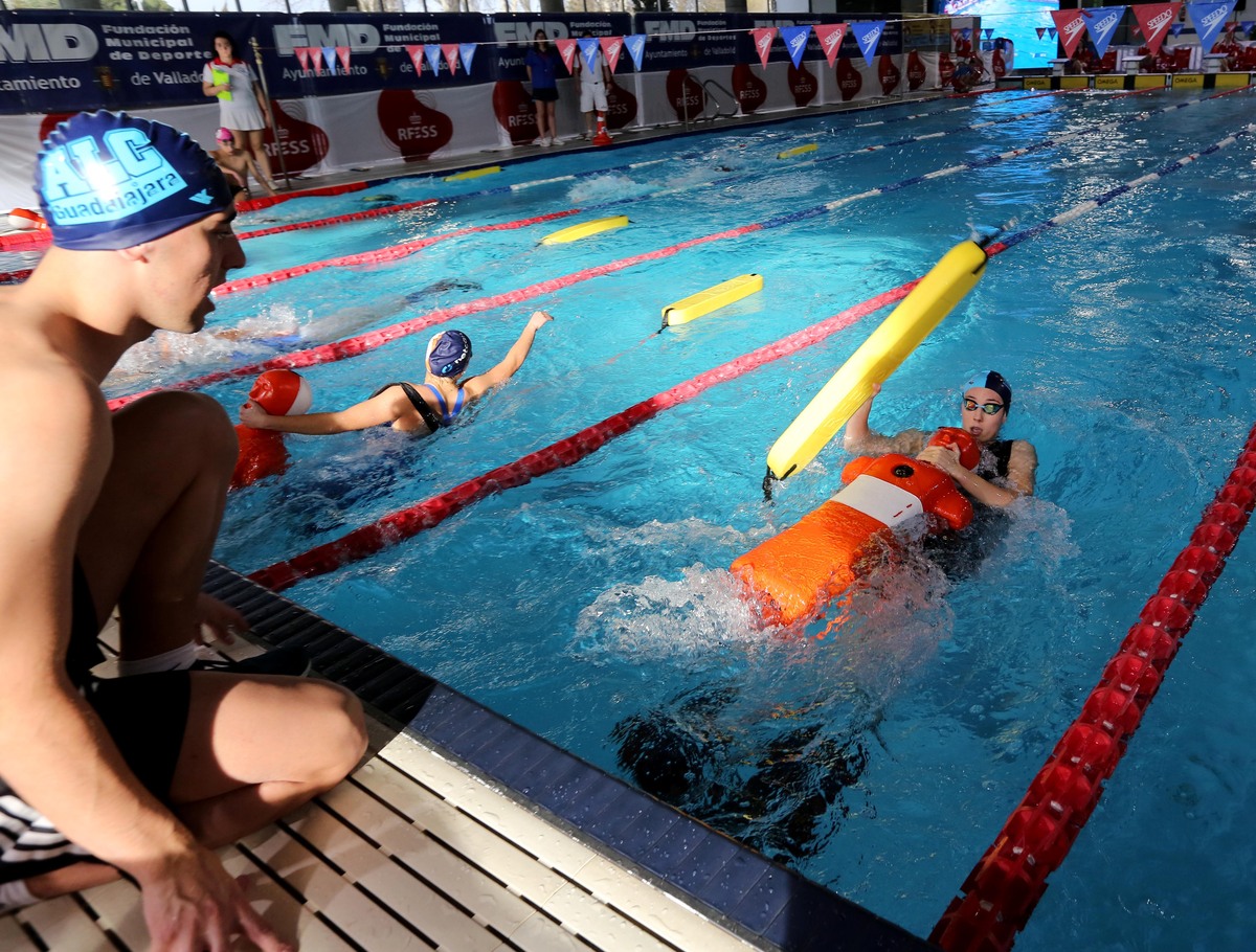 Imagen del Campeonato de España de Distancias Cortas de salvamento y socorrismo.  / MONTSE.ALVAREZ