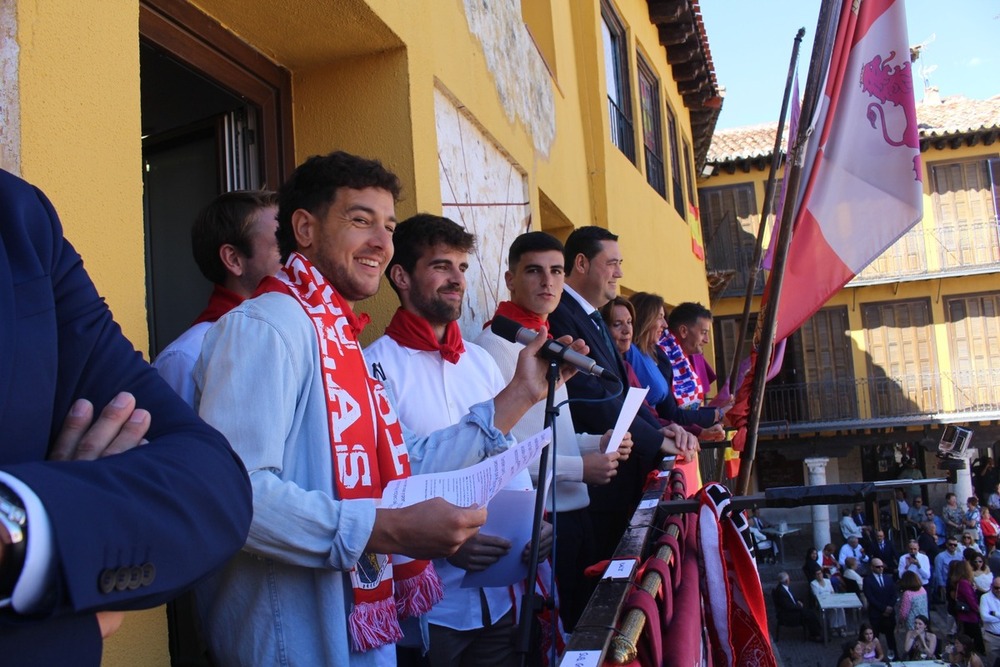 El Atlético de Tordesillas pregona las fiestas 