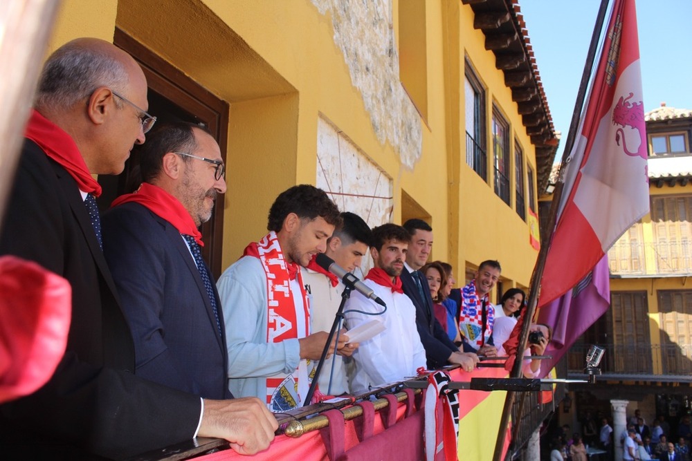 El Atlético de Tordesillas pregona las fiestas 