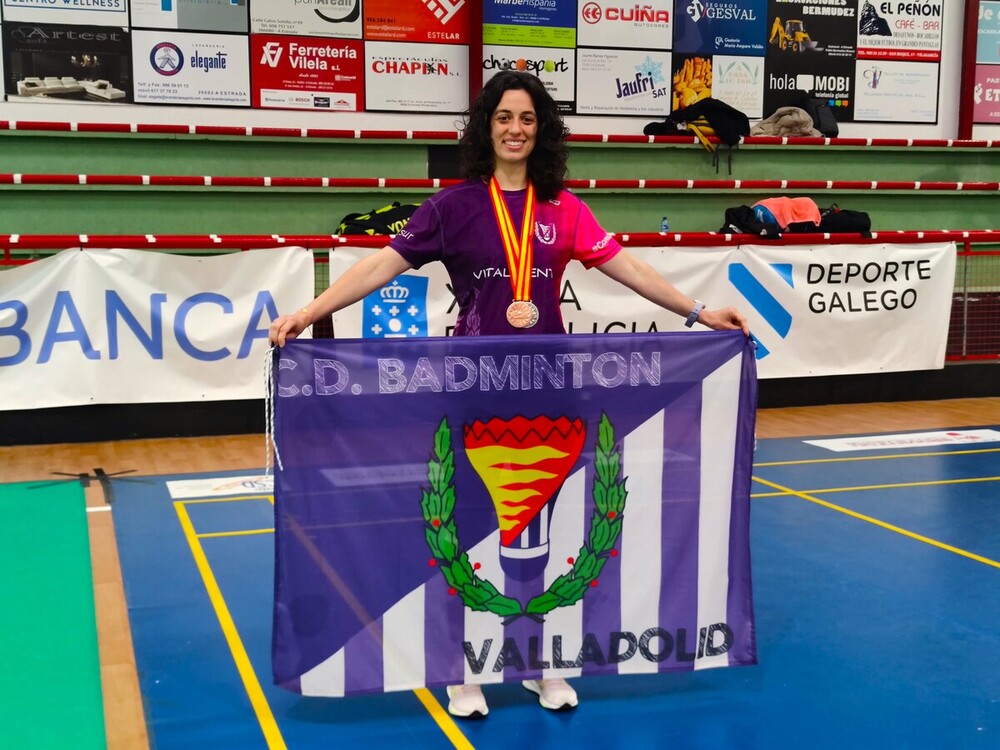 Marina Rodríguez Vicente, del CD Bádminton Valladolid.