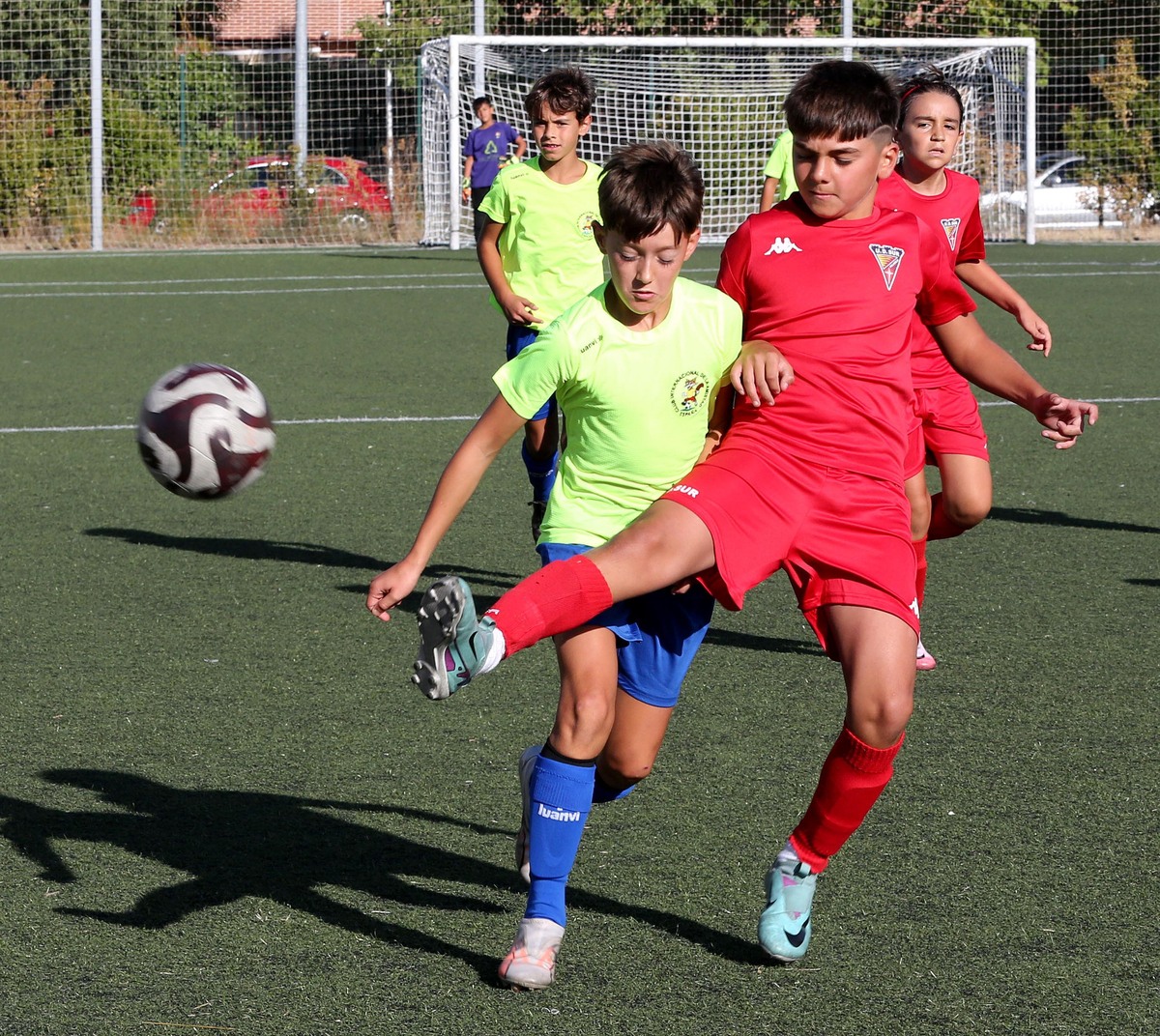 Final de las competiciones por las fiestas de la Virgen de San Lorenzo.  / FUNDACIÓN MUNICIPAL DE DEPORTES