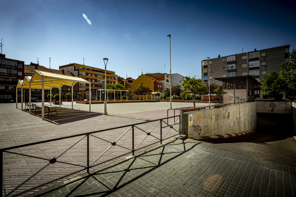 Plaza Lola Herrera en la Delicias