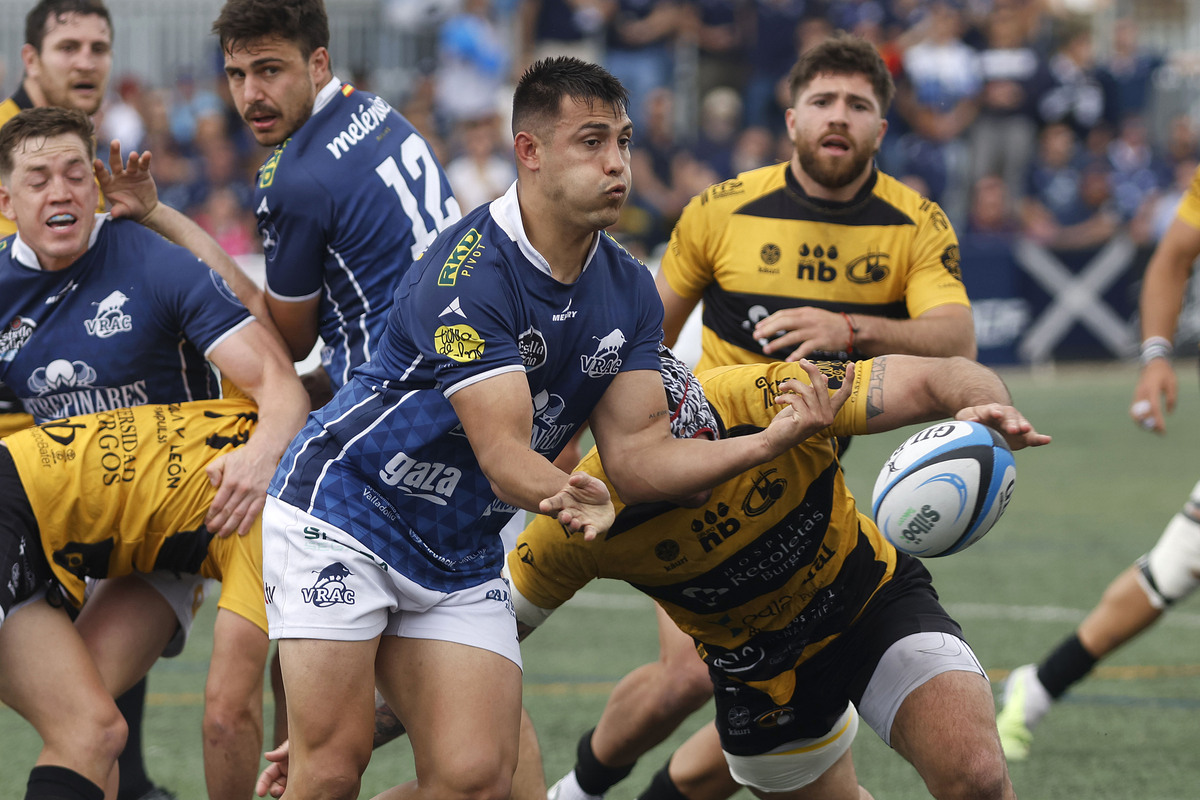 Final de la liga de rugby que disputan el Recoletas Burgos y el VRAC Quesos Entrepinares  / ICAL