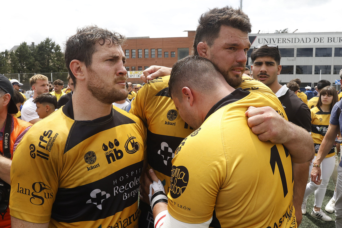 Final de la liga de rugby que disputan el Recoletas Burgos y el VRAC Quesos Entrepinares  / ICAL