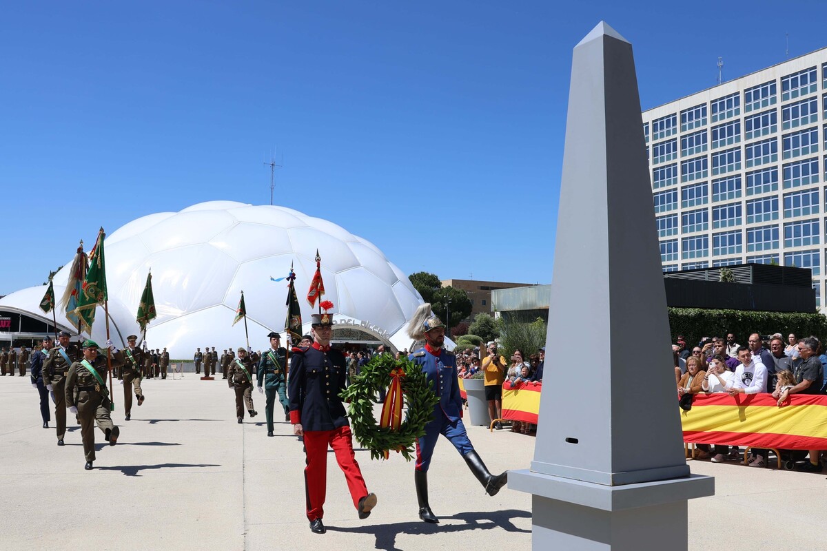 Valladolid celebra el Día de las fuerzas armadas.  / ICAL