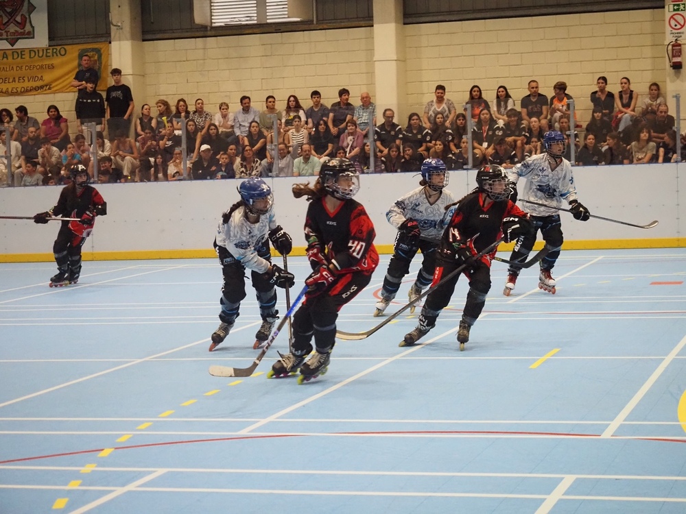 Imagen de la final del Campeonato de España sub 20 femenino en Tudela de Duero.