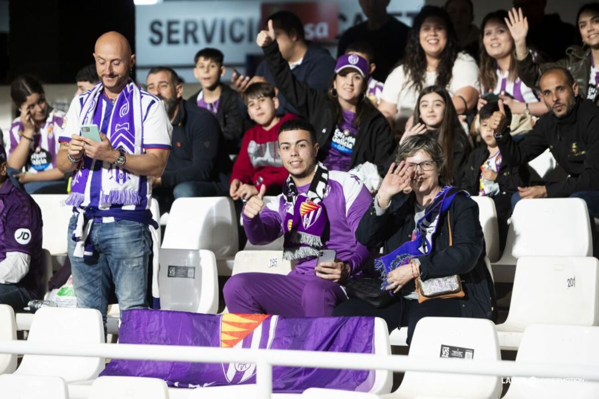 Partido entre el Cartagena y el Real Valladolid.  / LALIGA