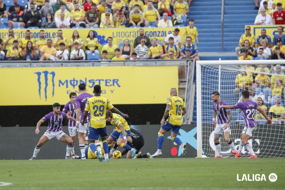 Imagen del UD Las Palmas-Real Valladolid.  / LALIGA