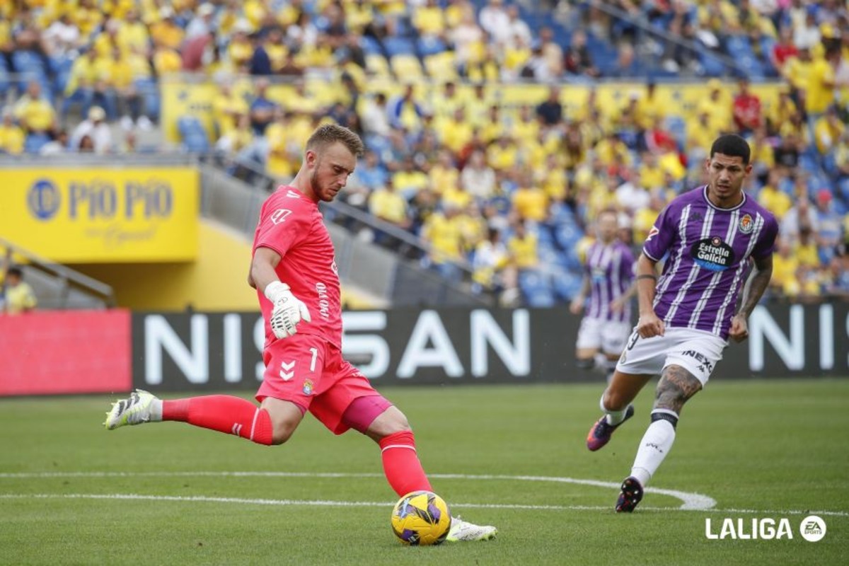 Imagen del UD Las Palmas-Real Valladolid.  / LALIGA