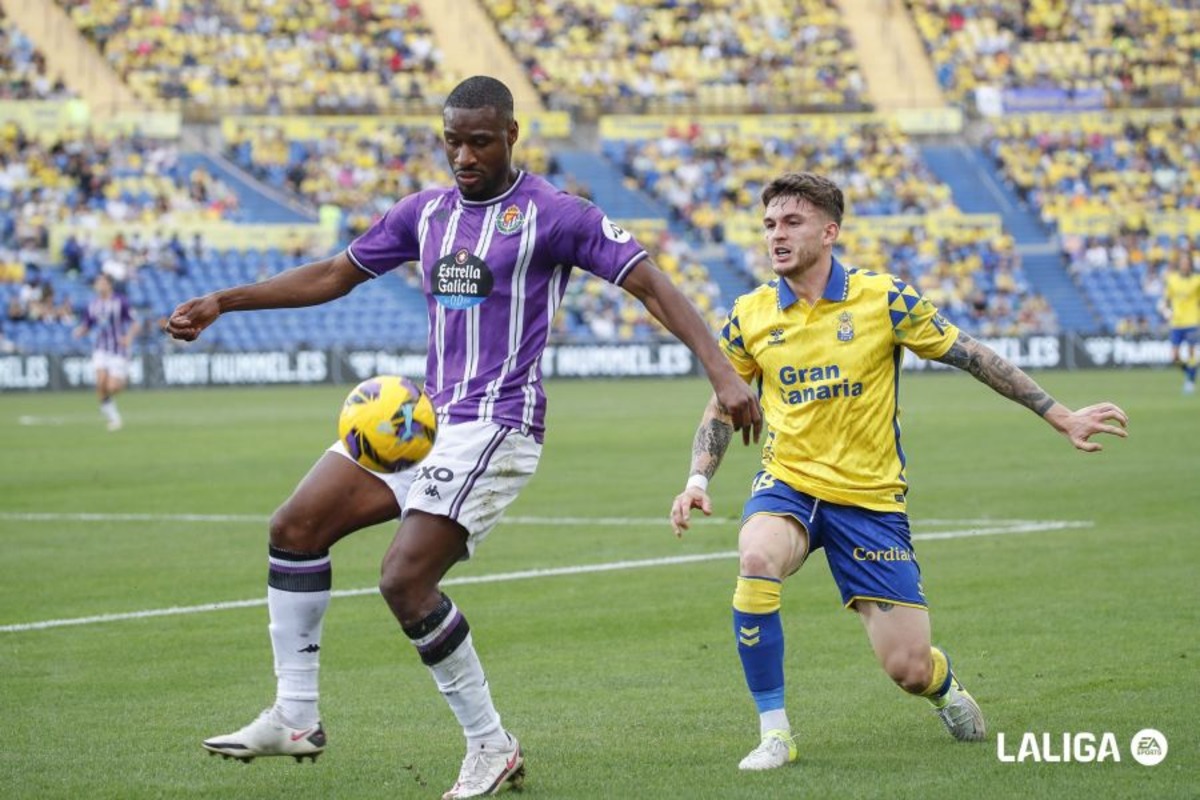 Imagen del UD Las Palmas-Real Valladolid.  / LALIGA