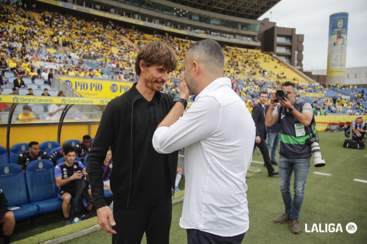 Imagen del UD Las Palmas-Real Valladolid.  / LALIGA