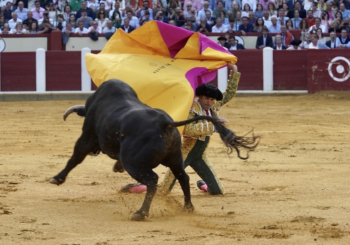 Emilio de Justo en la Feria taurina De San Pedro Regalado.  / LETICIA PÉREZ / ICAL