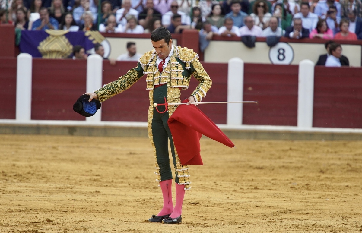 Emilio de Justo en la Feria taurina De San Pedro Regalado.  / LETICIA PÉREZ / ICAL